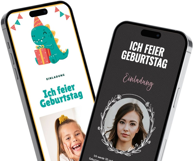 Tolle Geburtstagseinladung Per Whatsapp Mit Feierly